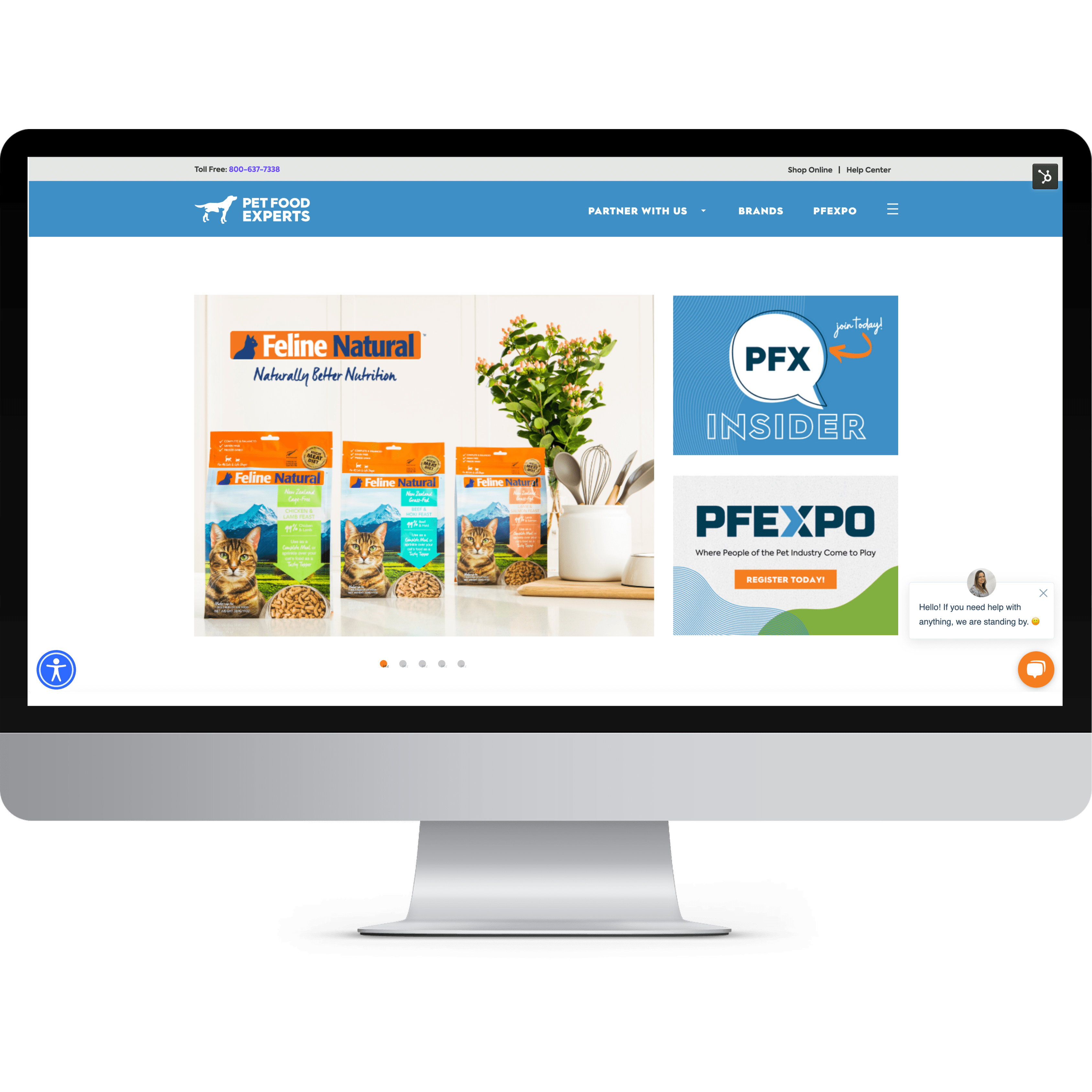 petfoodexperts.com Promo Carousel Ad-min